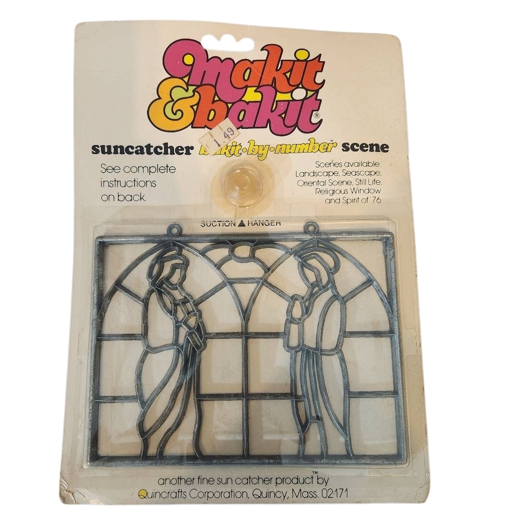 Makit‎ & Bakit Makit-By-Number Religious Scene Suncatcher Kit